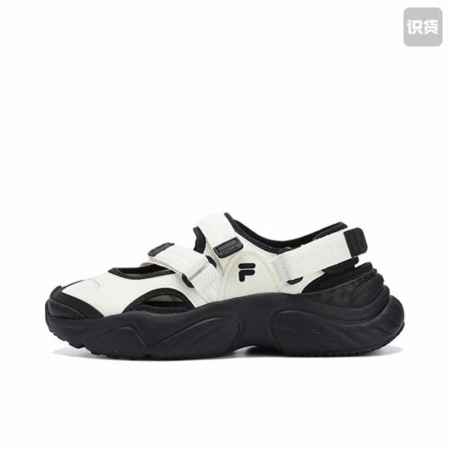 FILA/斐乐 Conch舒适沙滩魔术贴玛丽珍鞋T12W321401F-WB安徽xc仓
