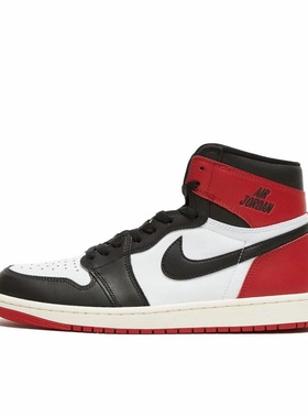 Air Jordan 1 运动休闲鞋 OG高帮黑脚趾/红色 DZ5485-106 广东YY