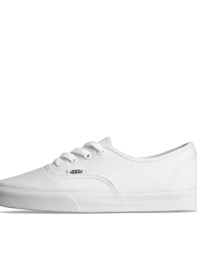 Vans/范斯 Authentic 潮流休闲 板鞋 经典亮白VN000EE3W00济南ls