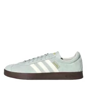 adidas Vl Court Classic 舒适百搭 德训鞋 女款 绿色 KH5552