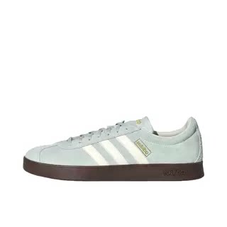 adidas Vl Court Classic 舒适百搭 德训鞋 女款 绿色 KH5552