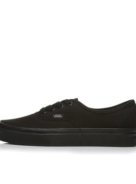 Vans/范斯 Authentic 潮流休闲 复古 板鞋 黑VN000EE3BKA济南ls