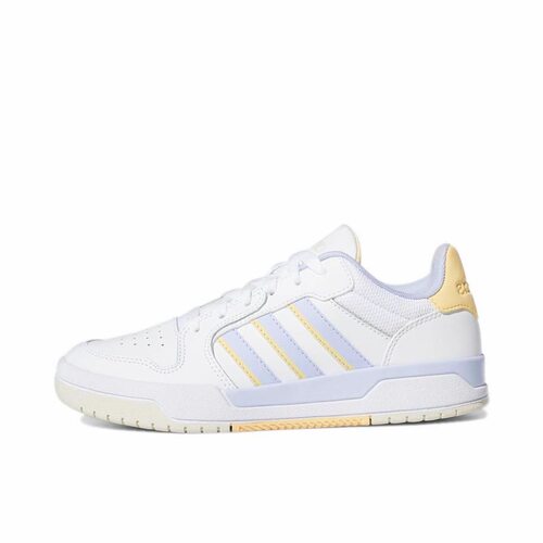 adidas neo Entrap 板鞋 防滑耐磨舒适白色/浅紫GX3814 江西YY仓