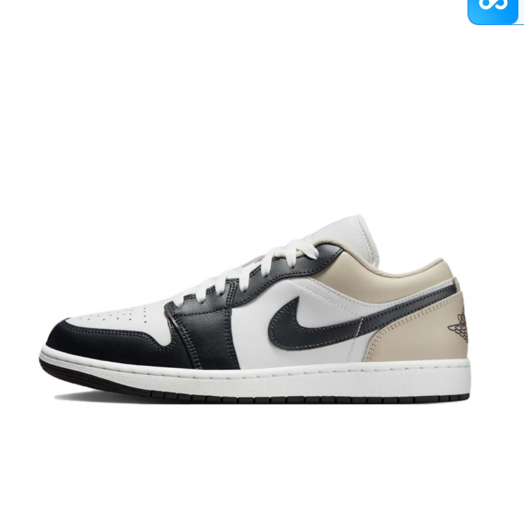 Nike耐克AJ1低帮板鞋男女情侣防滑系带休闲运动鞋553558-153 TQ仓