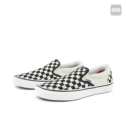 Vans范斯Slip-on防滑简约棋盘格一脚蹬低帮板鞋VN0A5FCAAUH广东jm