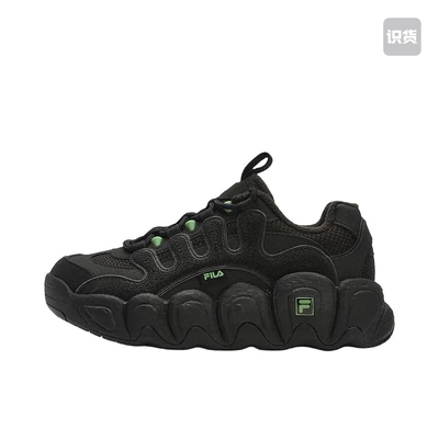 FILA/斐乐 Croissant 老爹鞋 面包鞋 厚底增高F12W342103FBK