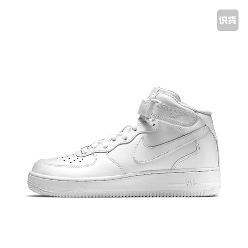Nike Air Force 1 空军一号 板鞋 XX/中帮/纯白366731-100
