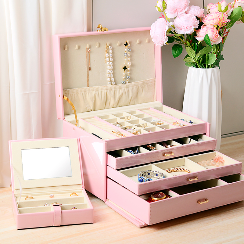 米拉蒂大容量手饰品批发珠宝箱