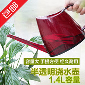 长嘴浇水壶园艺浇花壶家用浇水工具淋花个性 彩色透明塑料洒水壶