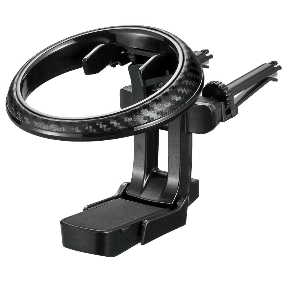 日本EXEA车载用出风口折叠水杯架饮料架子烟灰缸支架茶杯支架座