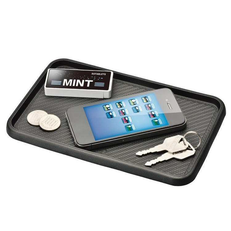 日本原装汽车通用防滑垫车载仪表台车内耐高温香水摆件手机置物垫