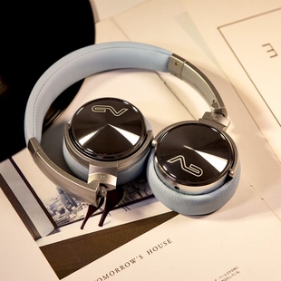 【冰岛蓝】勒姆森HB-65S蓝牙头戴式带麦耳机高颜值礼物女生穿搭