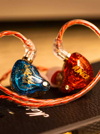 [Clown Color] Weize Os1 In-Ear Hifi Wired Headphones with Microphone, Heavy Bass, High Sound Quality, Gaming, E-Sports