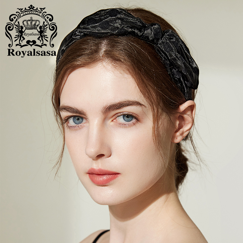 皇家莎莎网纱波点发箍可爱饰品