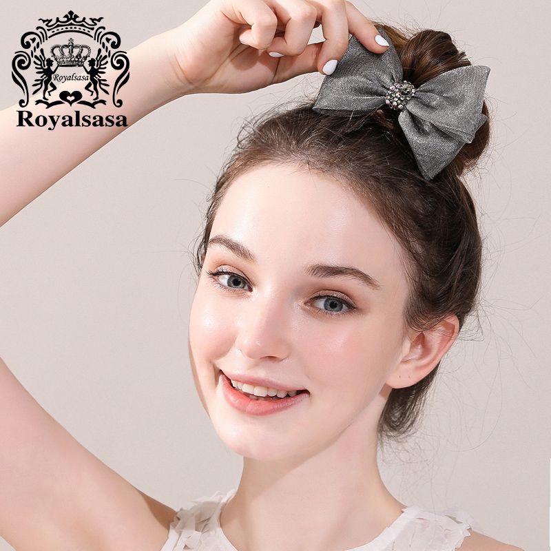 皇家莎莎韩国蝴蝶结发夹女士头饰