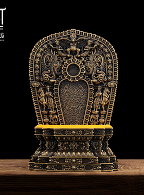 铜藏式家用金刚底座佛龛佛像底座