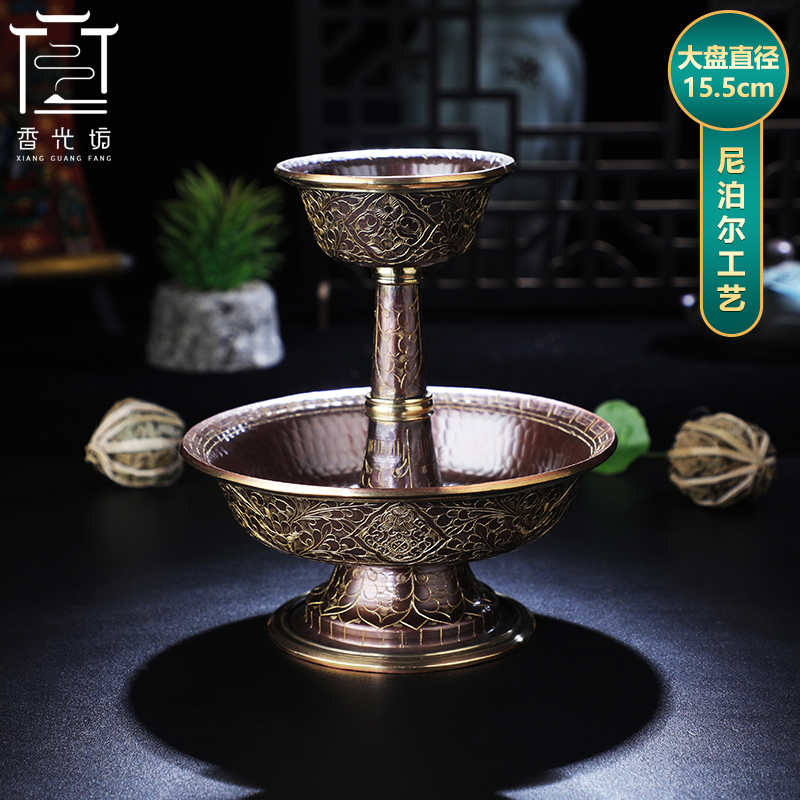 尼泊尔手工打造护法杯摆件