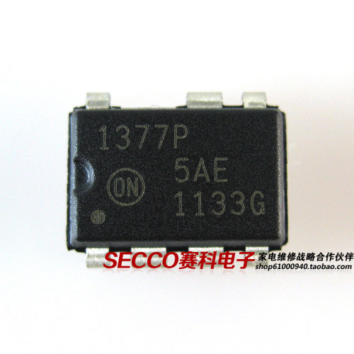 〖原装拆机〗1377P NCP1377BP 直插7脚 液晶开关电源控制集成电路