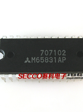 〖原装拆机〗M65831AP M65831P 功放混响IC芯片 混音数码集成电路