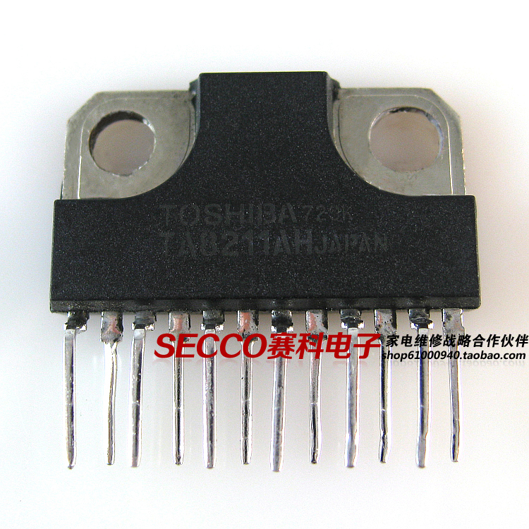 〖原装拆机〗TA8211AH 伴音功放IC芯片 音频功率放大器 集成电路