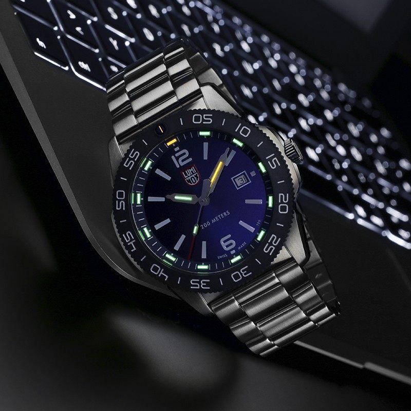 瑞士军表Luminox雷美诺时XS.3123户外太平洋潜水员氚气发个手表