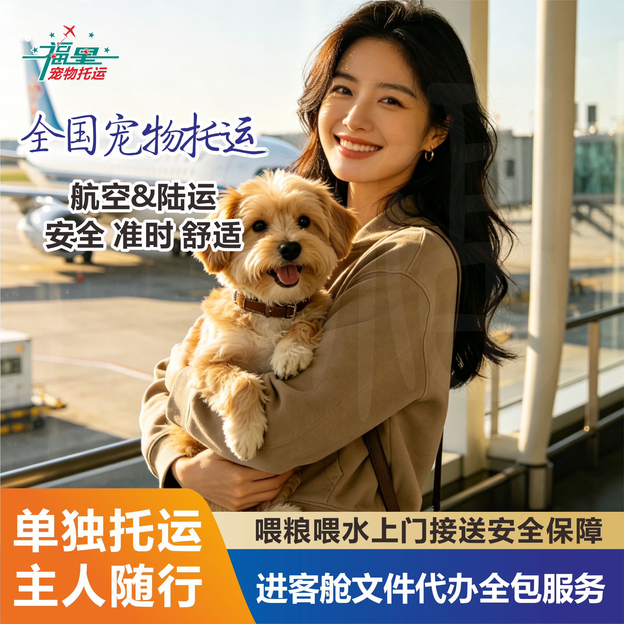 宠物托运服务全国随机手续办理猫宠物托运