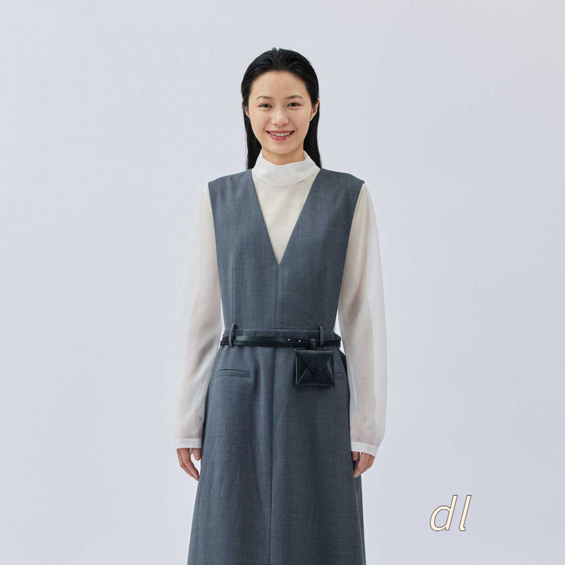 气质优雅小立领纯色衬衫女士2026