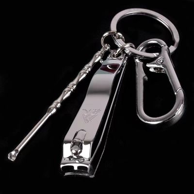 强人指甲剪大号家用指甲刀可爱钥匙扣耳勺单个指甲钳美甲修甲工具