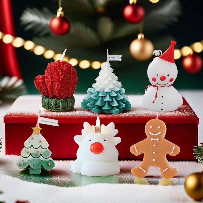圣诞树香薰蜡烛小众高级摆件装饰氛围感创意伴手礼物盒生日礼物,家居饰品,香薰蜡烛,淘宝优惠券,粉丝福利购,淘宝优惠卷