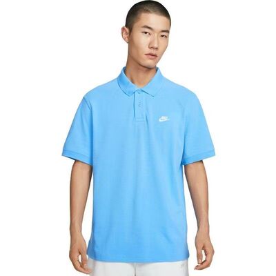 正品NIKE耐克夏季舒适运动翻领POLO透气刺绣男短袖T恤FN3895-412