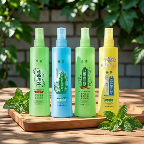 大瓶驱蚊止痒花露水艾草蛇胆薄荷清凉喷雾清香宝宝