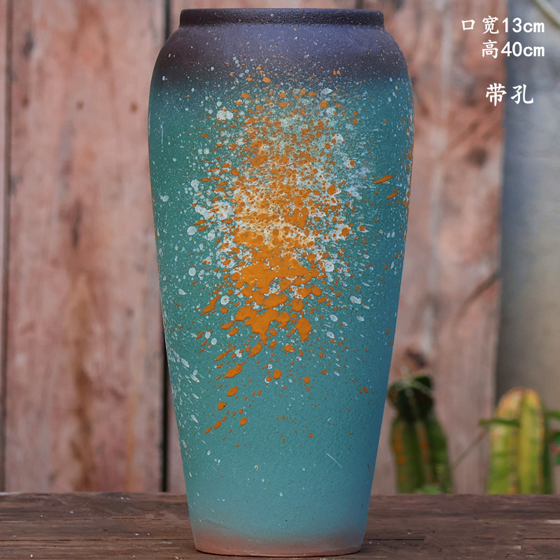 大号手工高筒九尾狐多肉花盆