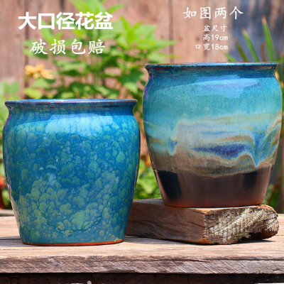 粗陶大口径多肉花盆陶瓷