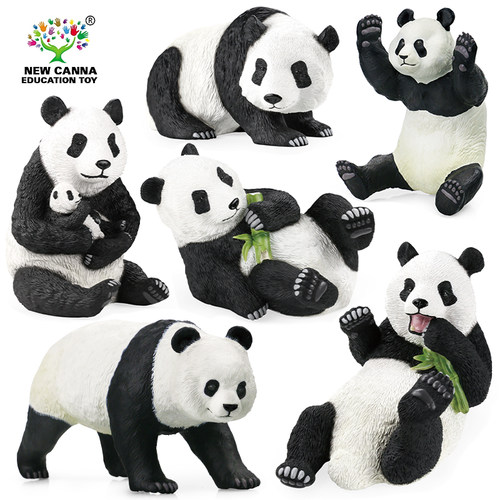 新凯纳品牌软胶充棉大熊猫玩具