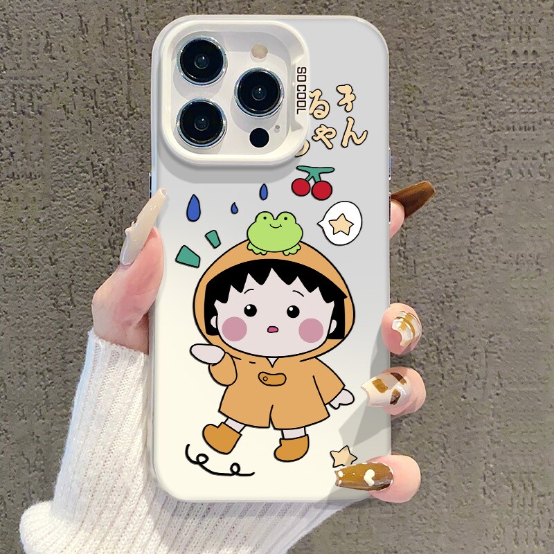 青蛙小丸子苹果华为小米手机壳