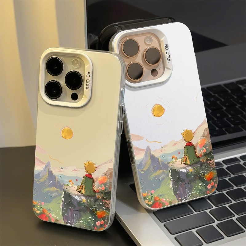 油画小王子适用华为Pura80/70手机壳卡通创意p60Art透明ultra鼎桥p50e女款40软壳30pro+新款男生高级HUAWEI套