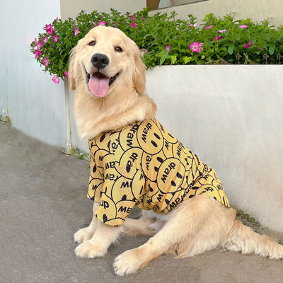 狗狗衣服大型犬金毛拉布拉多夏季