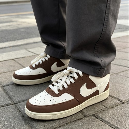 Nike Court Vision Low Next Nature 复古缓震 板鞋