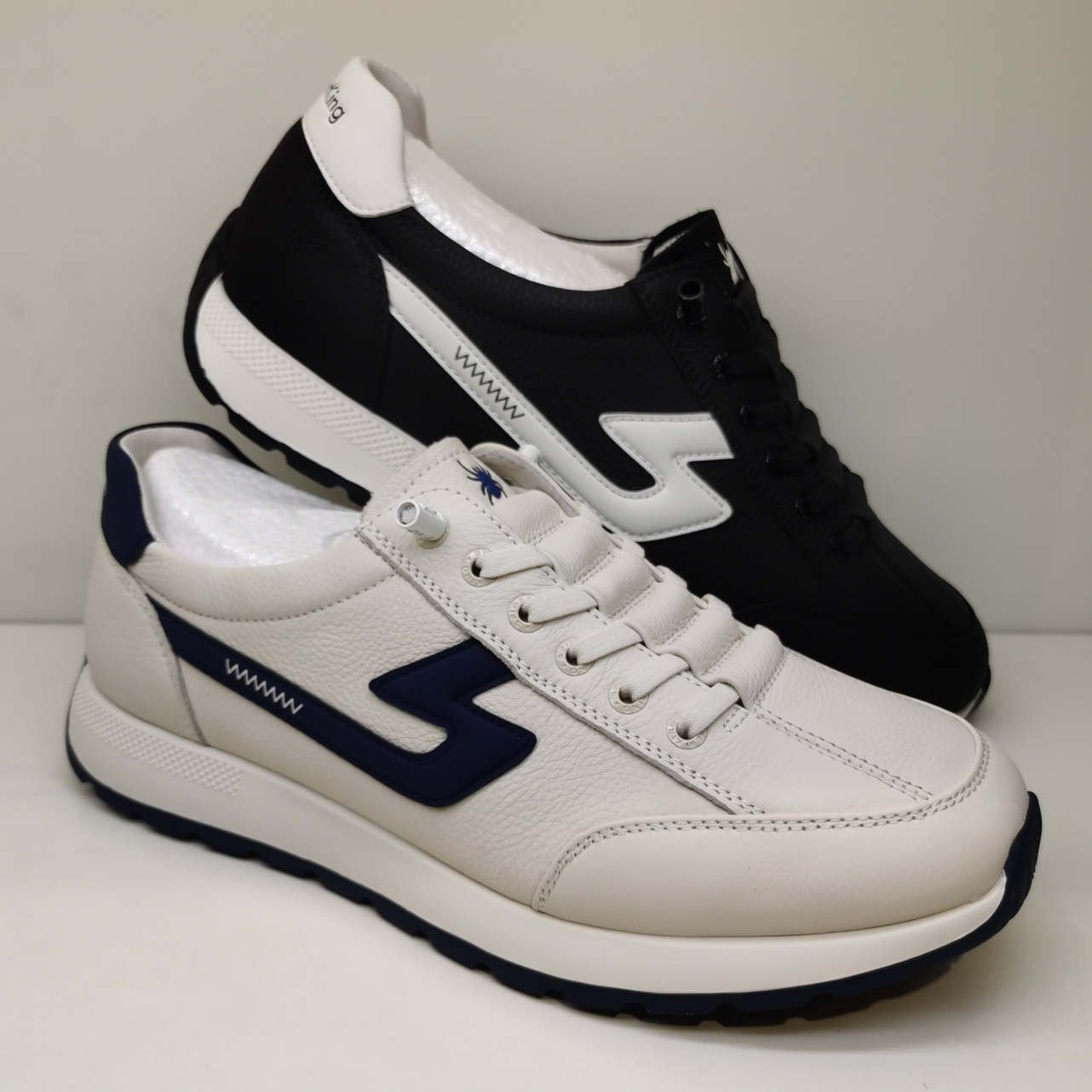 蜘蛛王男鞋2025春季新款休闲鞋