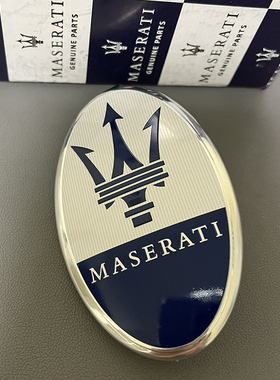 22款玛莎拉蒂总裁莱万特吉博力Ghibli GT机盖标 机盖标志前保车标