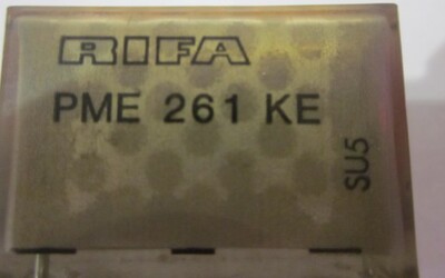 PME261KE7100KR30  400V1UF 220V 1UF  薄膜电容  瑞典RIFA