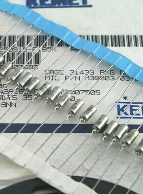 T242A185K035MS 35V1.8UF 185K 1800nf KEMET集美轴向阴极钽电容