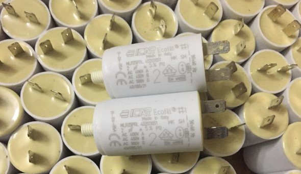 MLR25PRL  400v 2UF 450V 2UF 意大利 ICAR 电机启动电容