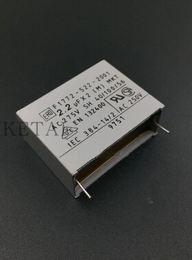 F1772-522-2001  VISHAY ERO安规电容 X2 MKT 310V 2.2UF 225 P37