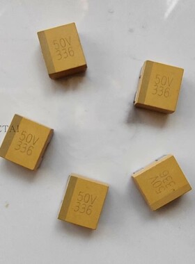 CAK45M 模压钽电解电容 50v 33uf 336 替代法国firadec CTC21型