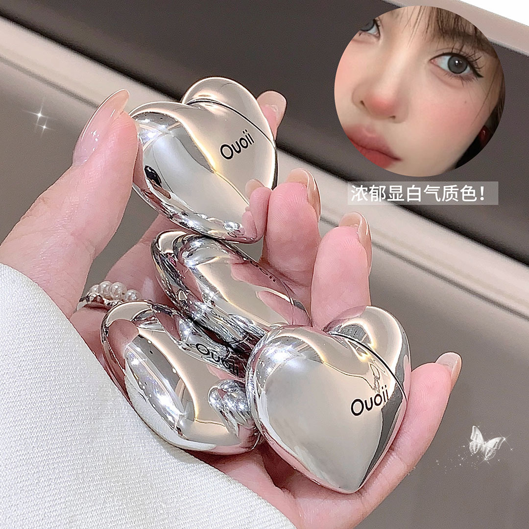 OUOII怦然心动腮红 哑光液体腮红化妆品自然学生党少女感国货彩妆