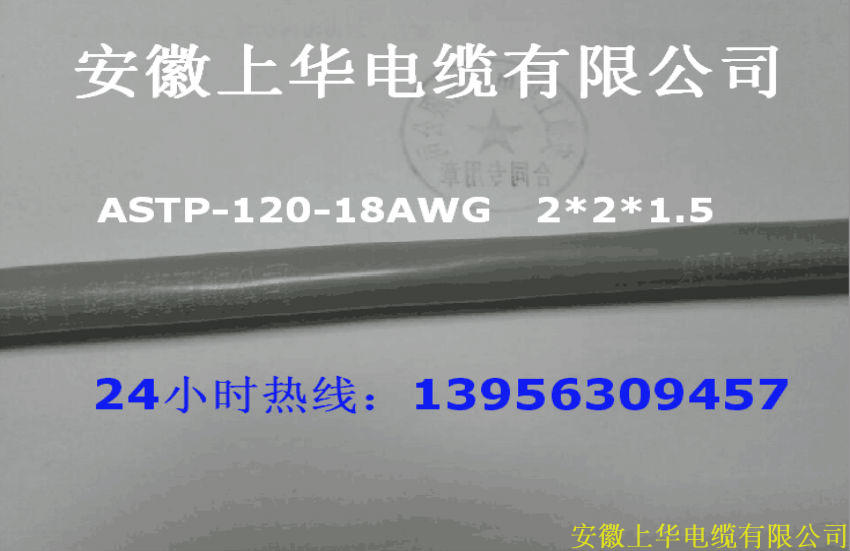 ASTP22-120-2*1.5mm2上华国标铠装屏蔽信号电缆