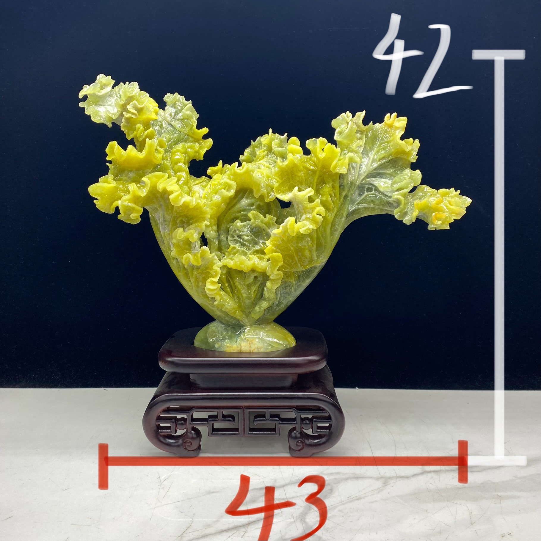 岫玉摆件雕刻没有化学假一十笔筒
