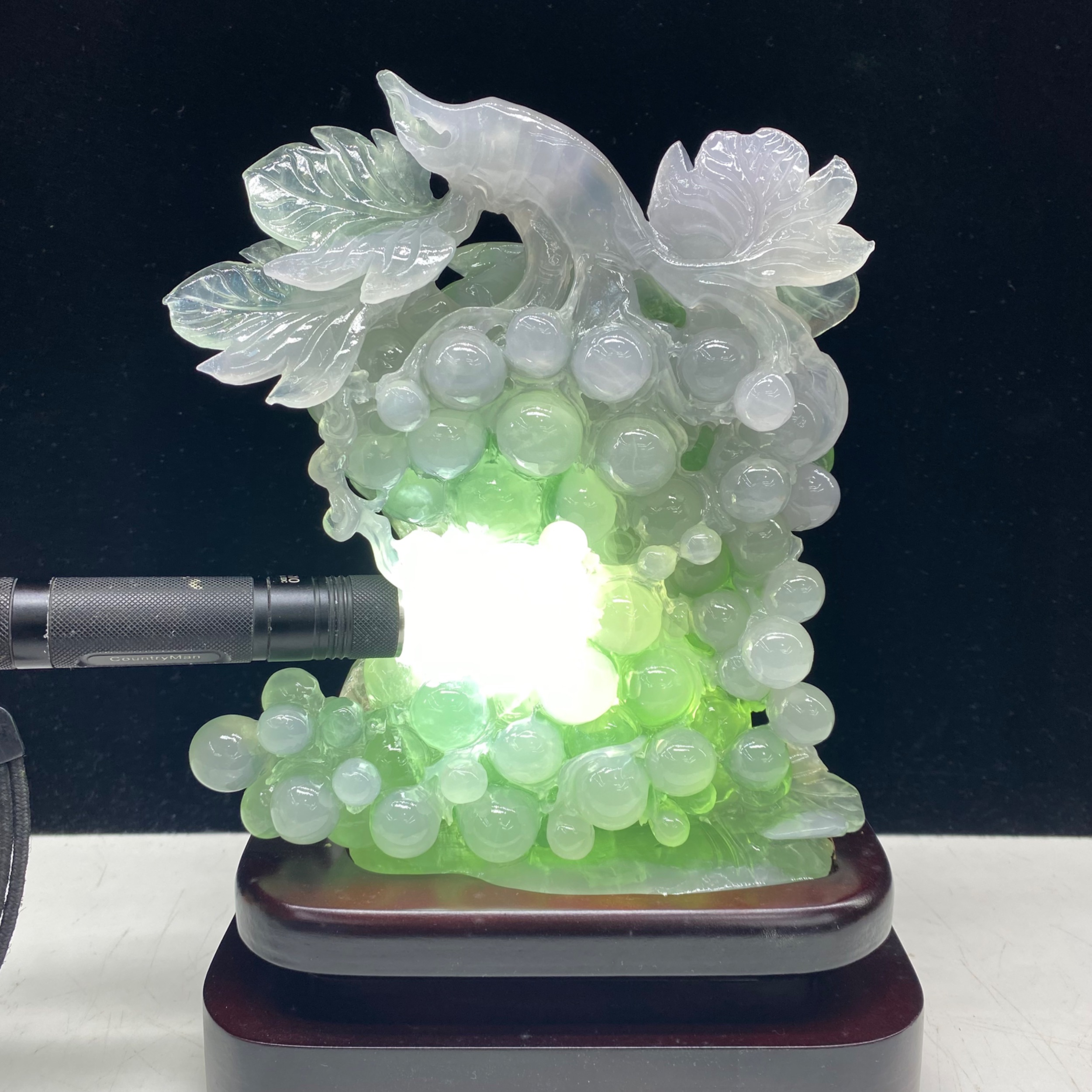 岫玉葫芦摆件代代平安850元起价