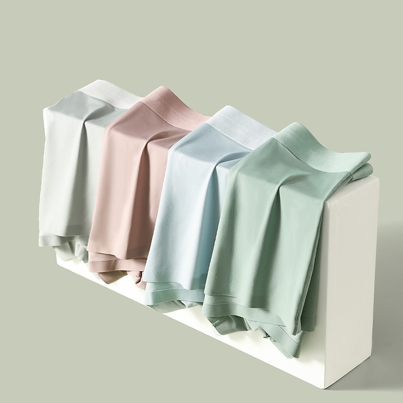 清爽女士内裤女平角裤夏季冰丝